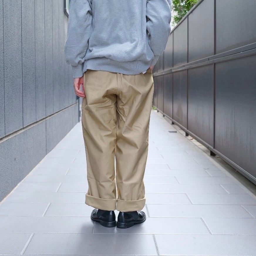 パンツ TUKI field trousers-polyester canvas TUKI field trousers-polyester canvas