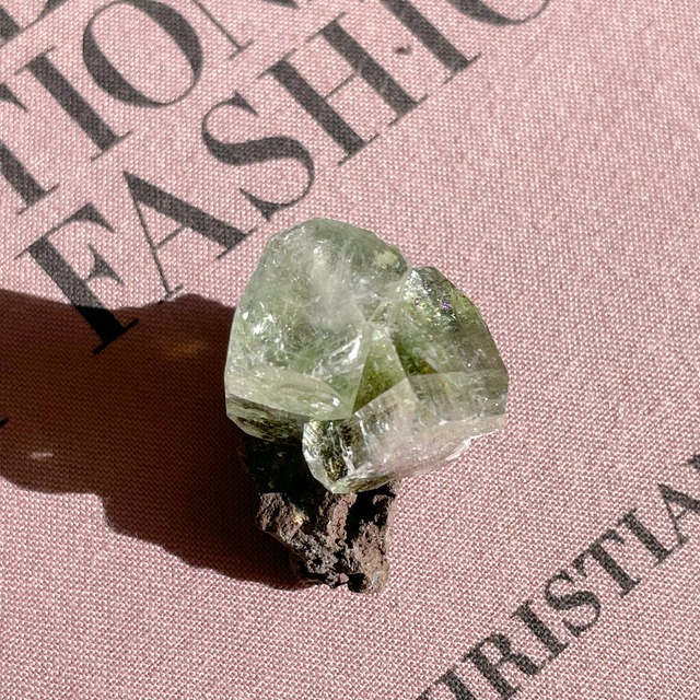 Gem Green Apophyllite 4 ✧ 宝石のようなグリーンアポフィライト