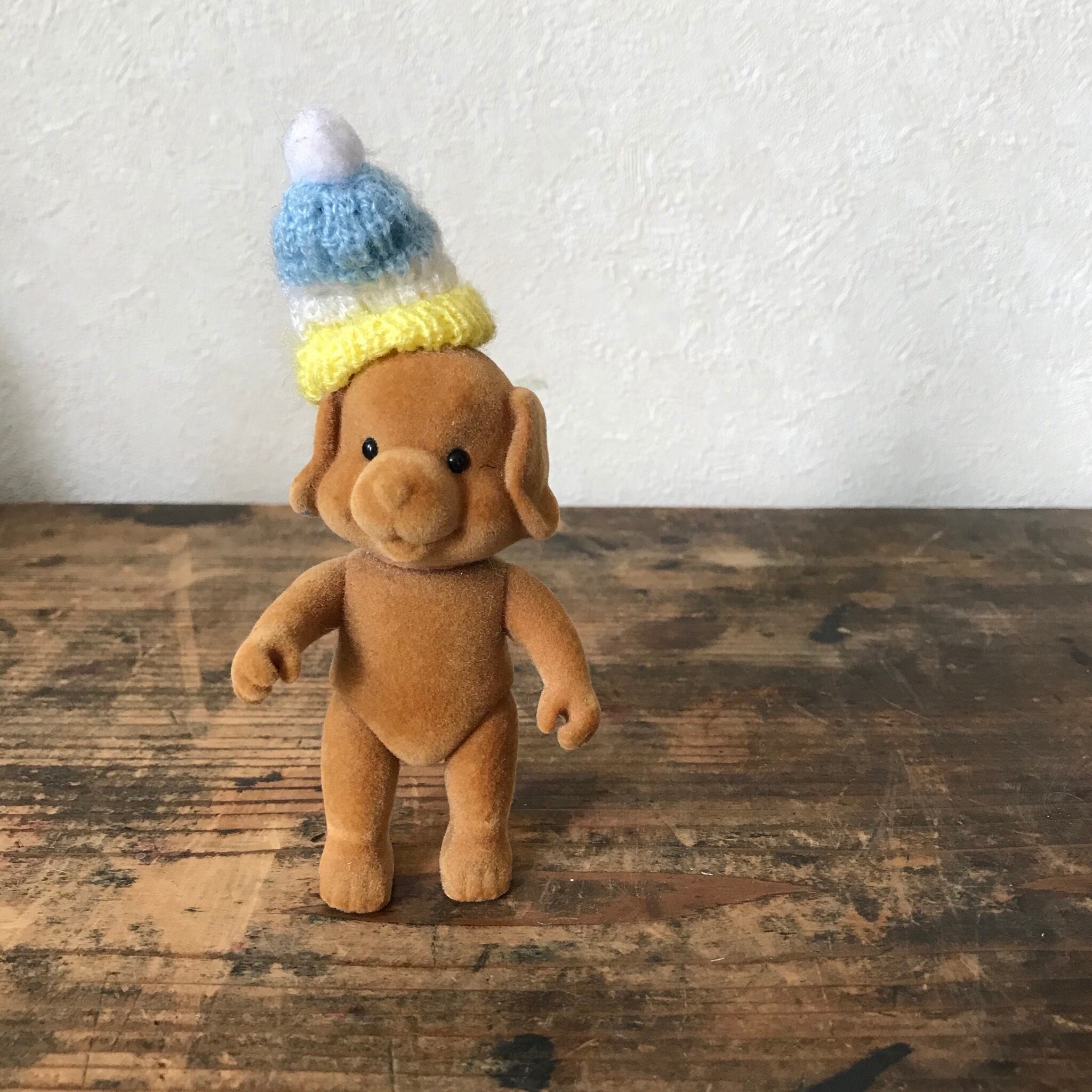 ぼうしをかぶった犬