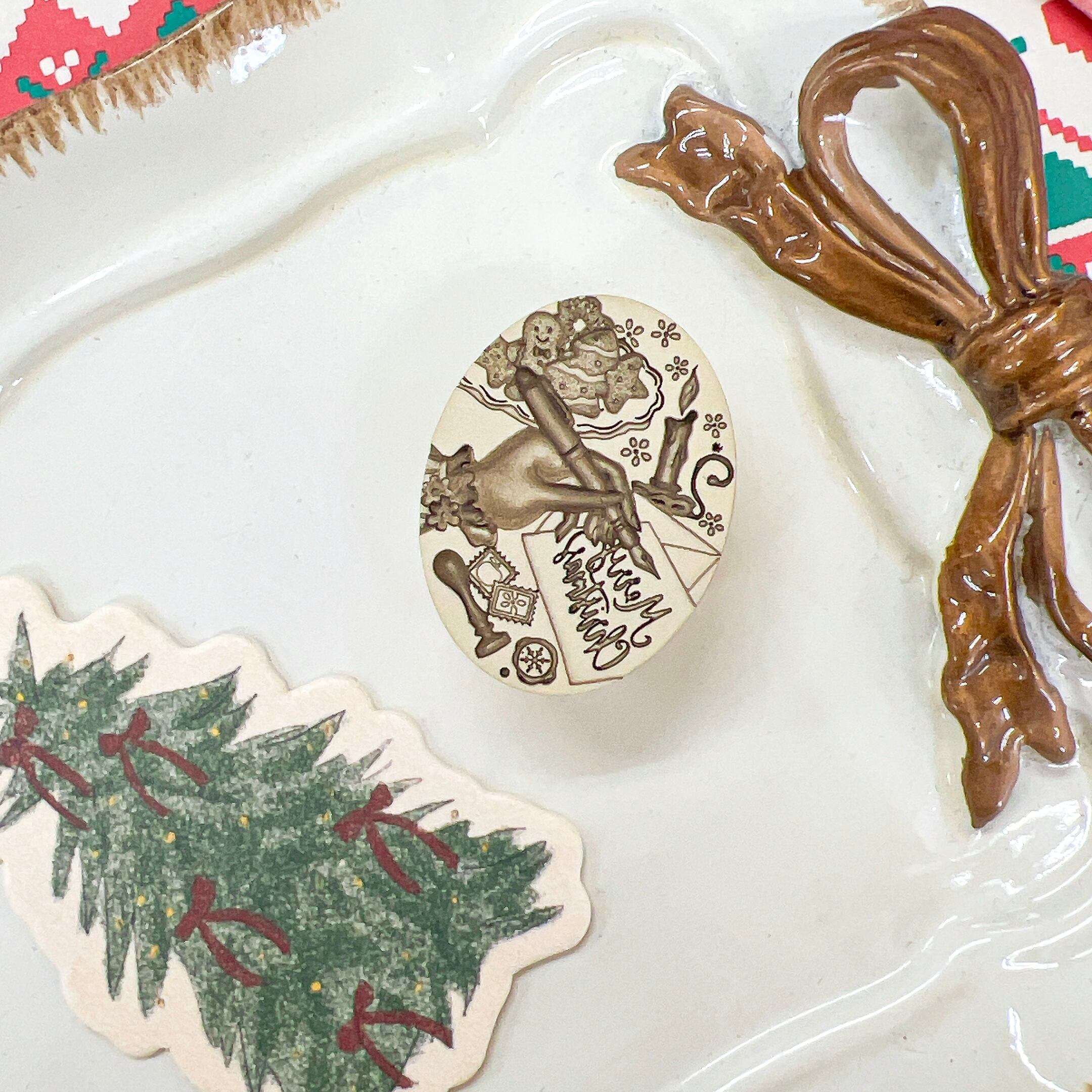 シーリングスタンプ クリスマス限定 レター