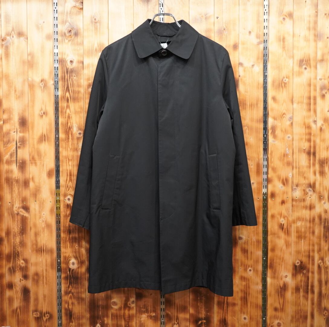 【美品】 ブルックスブラザーズ ステンカラーコート 比翼 ライナー付き 黒 BROOKS BROTHERS（ブルックスブラザーズ） ステンカラーコート コート