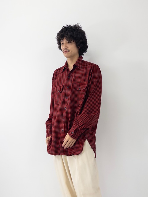90s USA製 L.L.Bean ALLAGASH FLANNEL Check shirt