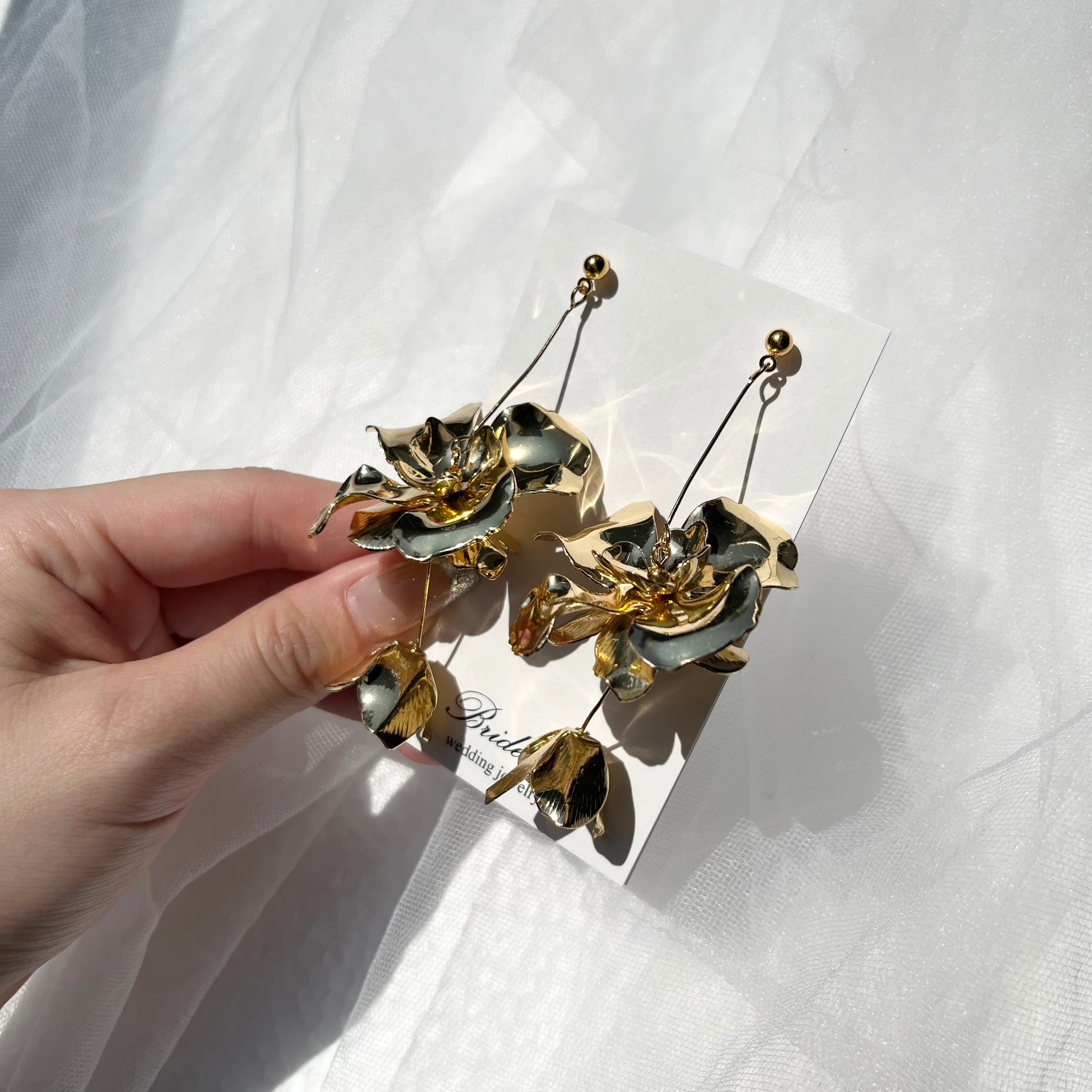 MP-12】ハンドメイド ピアス / イヤリング（レンタル） | BRIDE ME