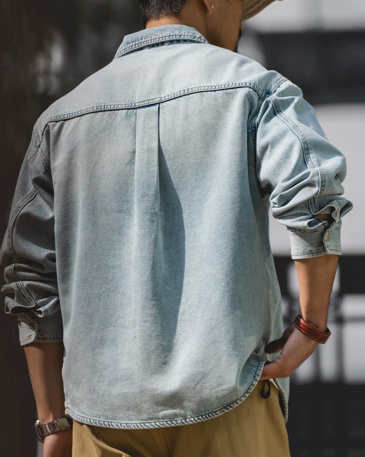 Denim Work Shirt  K0425