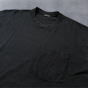 90s FRUIT OF THE LOOM Pocket TEE 耳付き XL