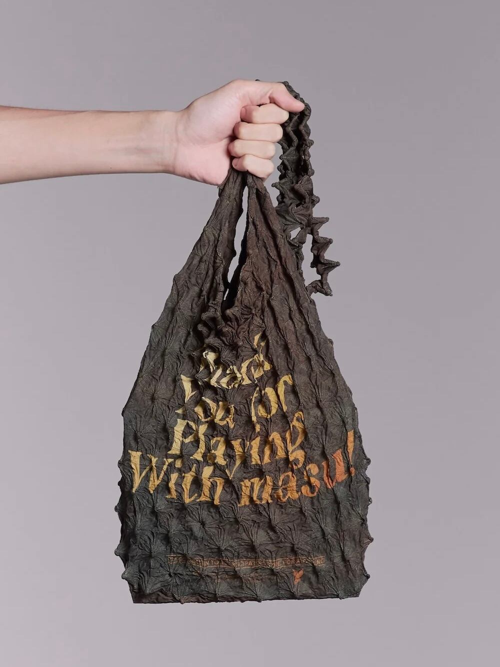26SS】MASU エムエーエスユー / SPIKY SHOPPING BAG / バッグ | TRENT
