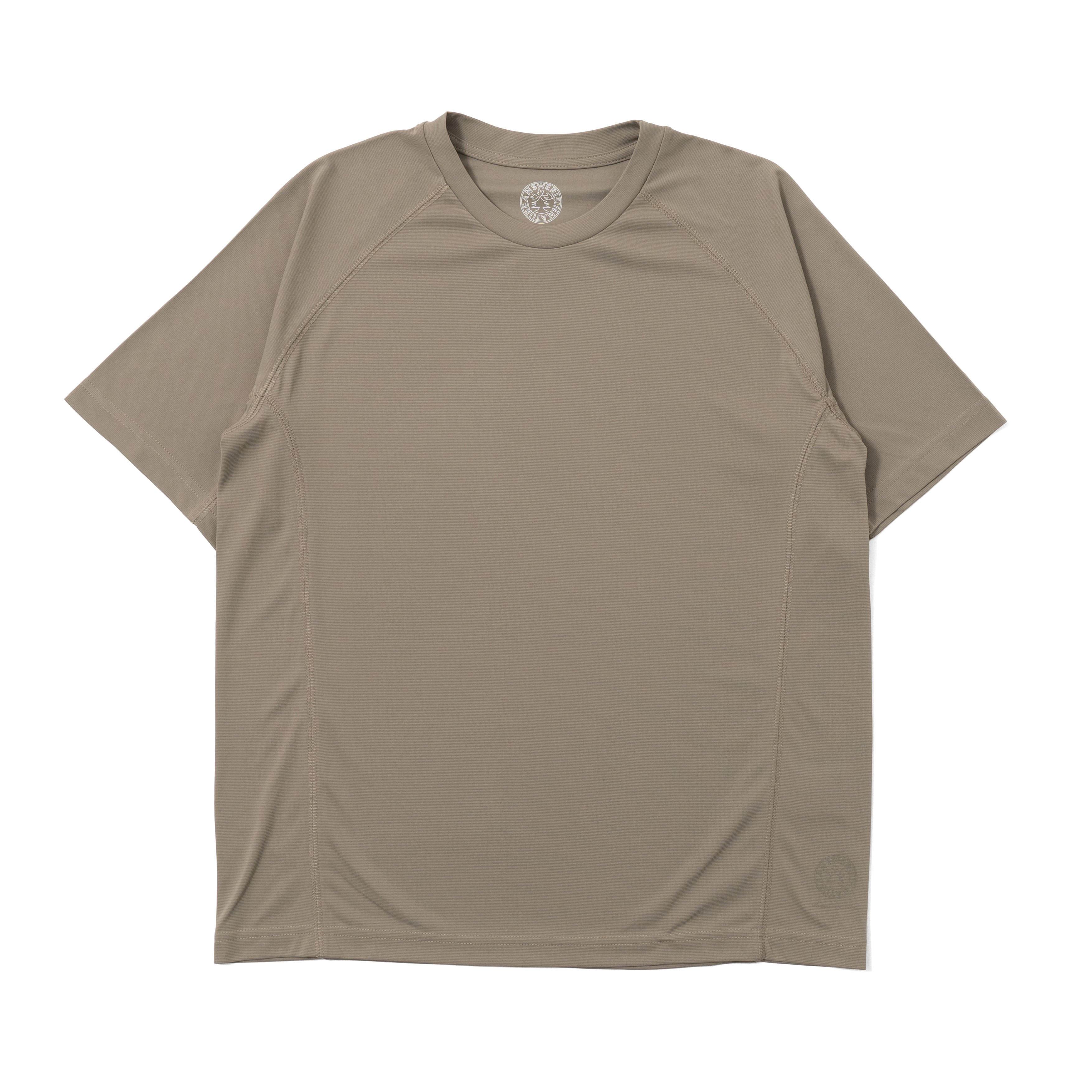 ACTIVE DRY S/S TEE Soil Brown