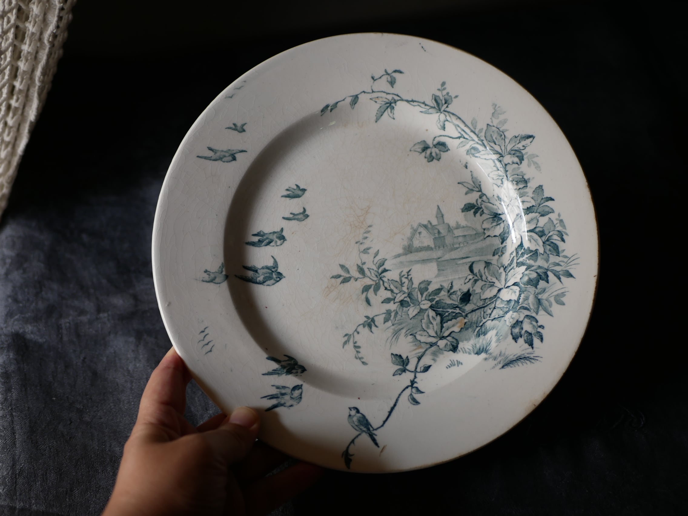 コンポティエ GIEN ジアン フルーツスタンド ケーキスタンド フランス