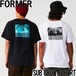 半袖TEE Tシャツ FORMER フォーマー SUB CRUX S/S TEE TE23206BLKL