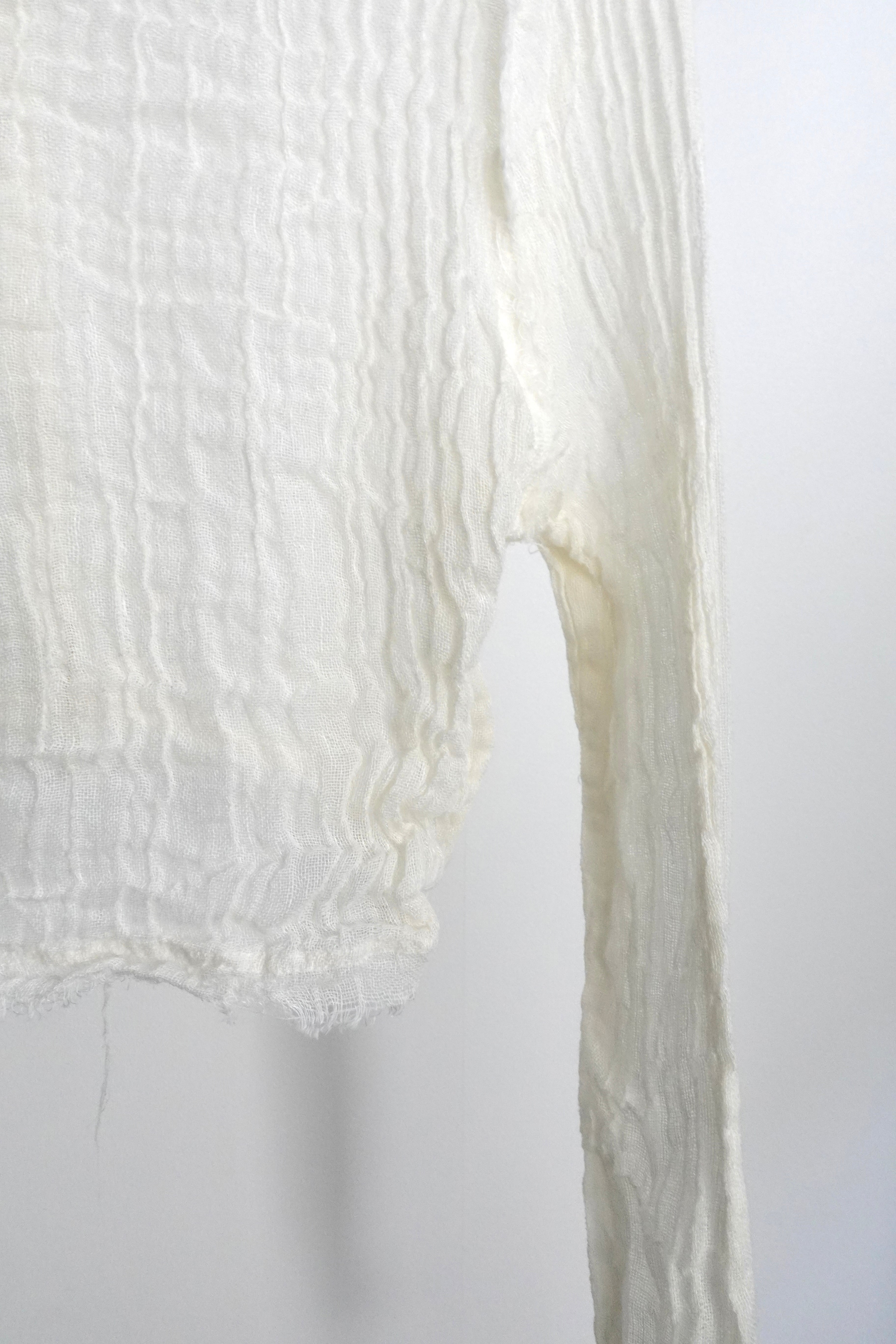 ERiKOKATORi】wool linen gawze cardigan | TOLMA.