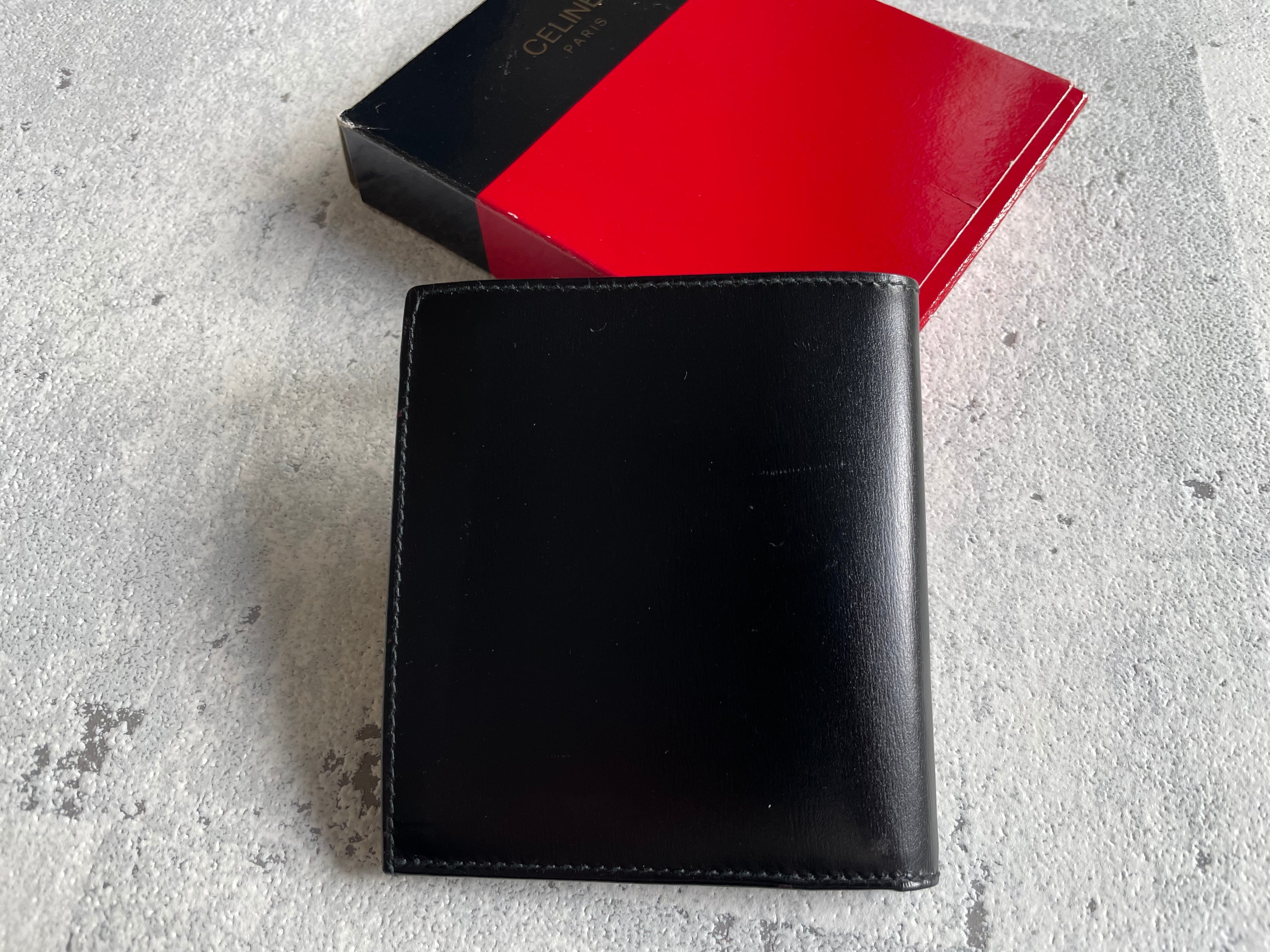 箱付き CELINE 二つ折り財布 