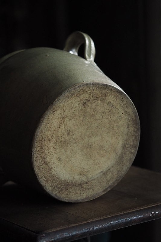 南仏のコンフィポット-antique french pottery pot | アンティーク