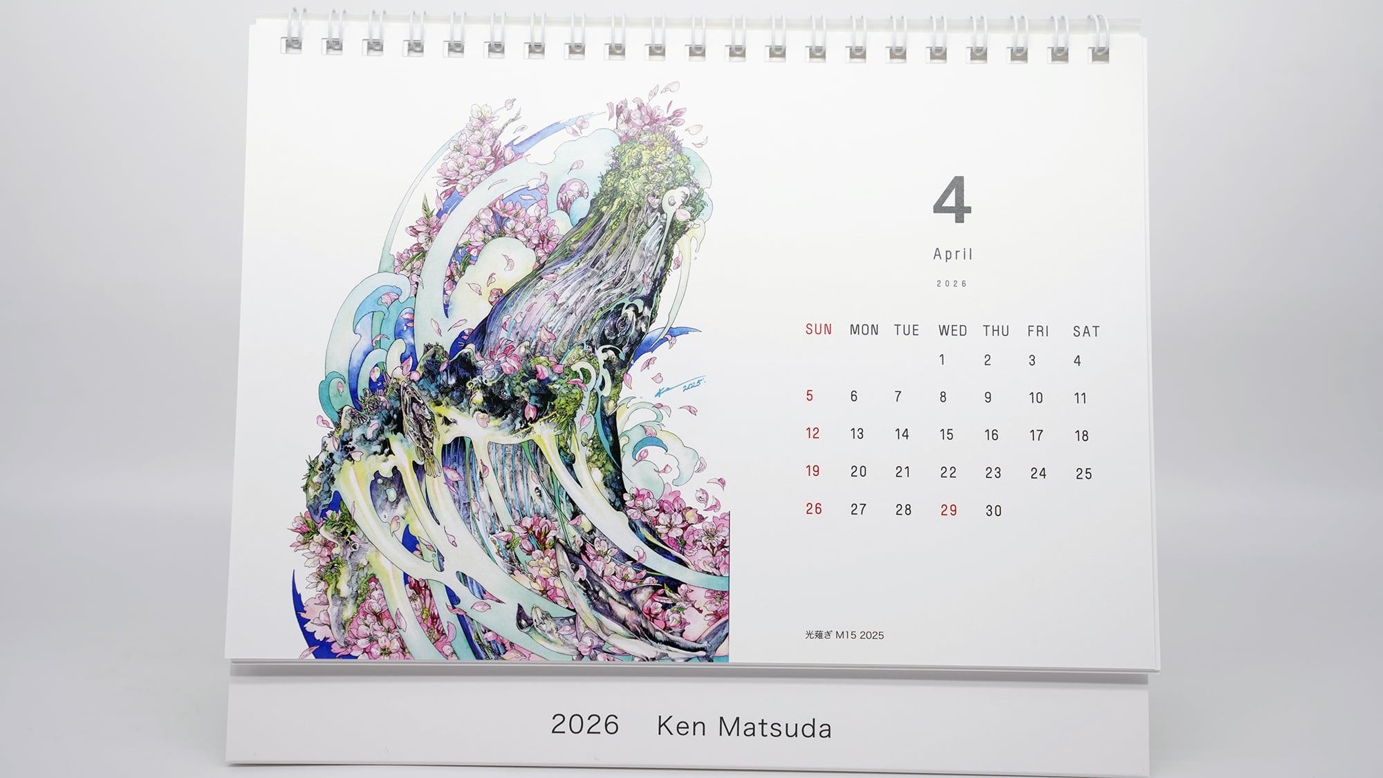 マツダケン卓上カレンダー2026 | KEN MATSUDA ONLINE STORE