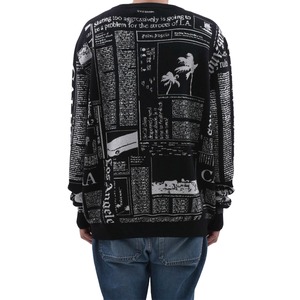 【Palm Angels】PAXLATIMES_ NEWS SWEATER