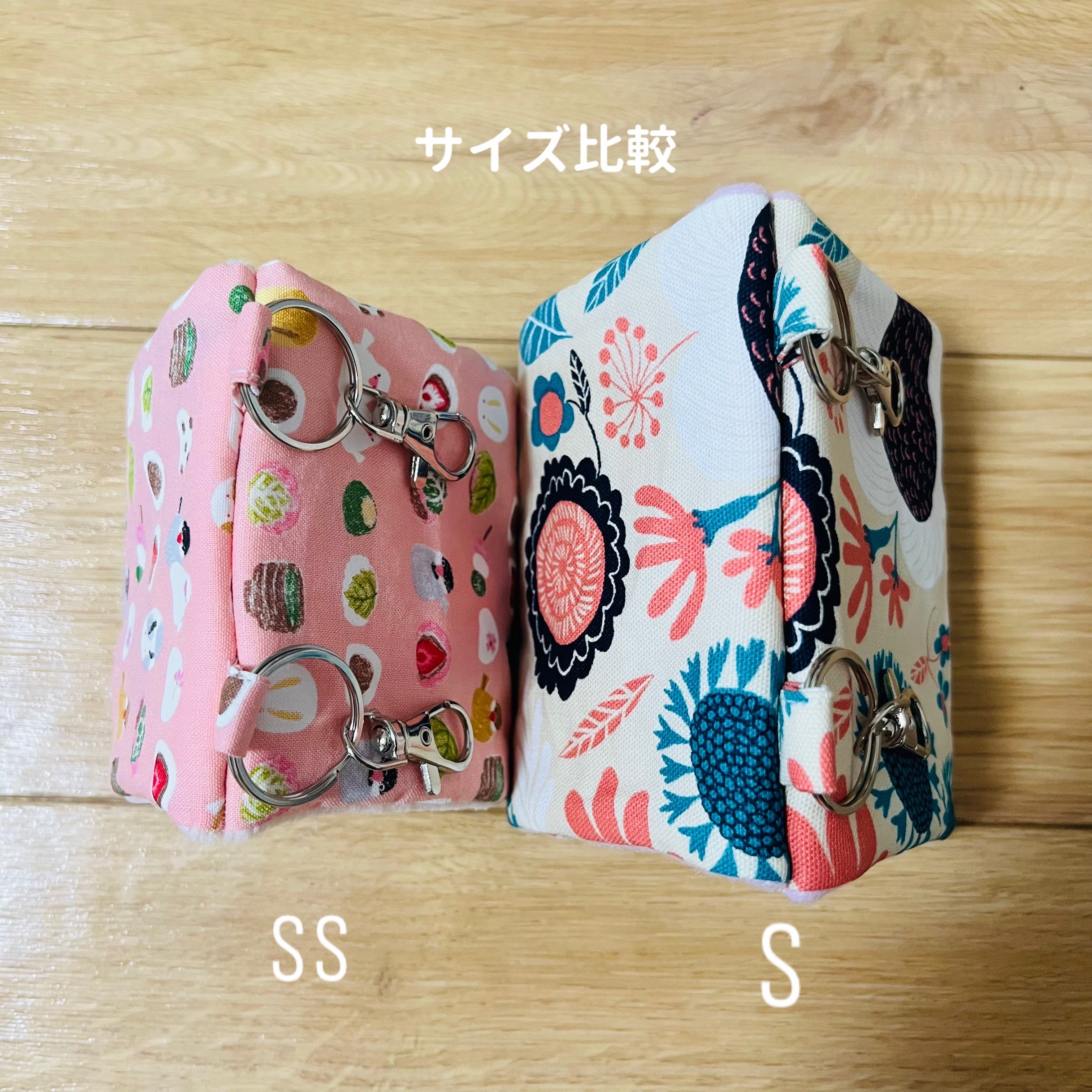 ♡フィンチ専用 ♡ 和菓子と文鳥×ピンク 三角バードテント