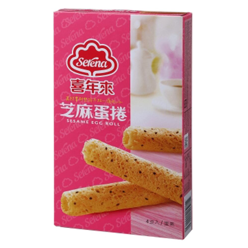 【喜年來】蛋捲 懐かしい 台湾菓子　ごま エッグロール　芝麻蛋捲 《台湾 お土産》