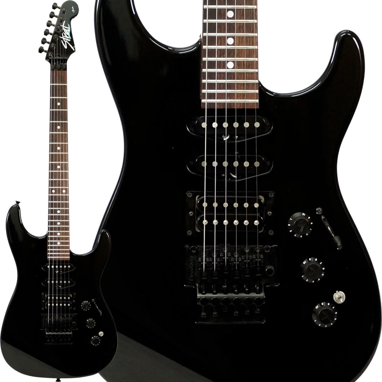 Fender Limited Edition HM Strat [Made In Japan] (Black/Rosewood) [USED]