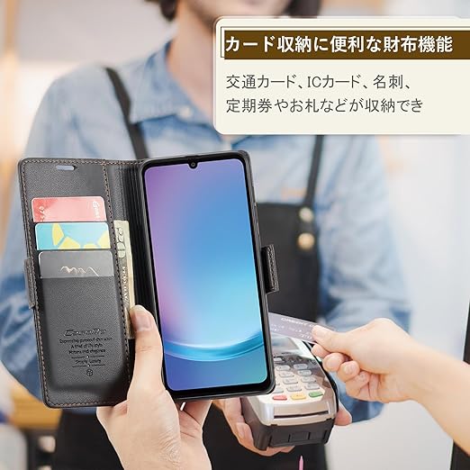 Xperia 1 VII ケース 手帳型 財布型 カードポケット付き Sony
