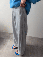 【新作5％OFF・3日間】Side-Pintuck Sweat Pants_7colors&2type