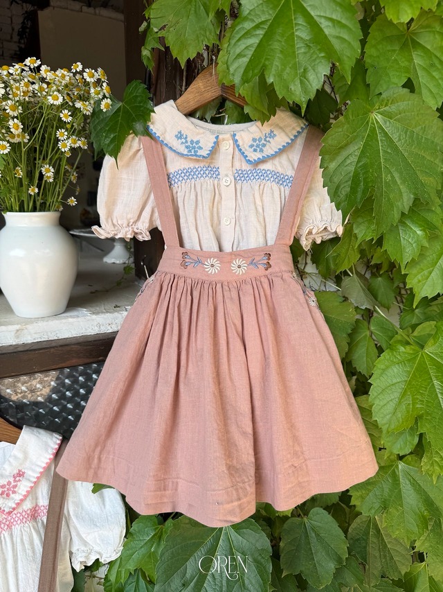 【6/11〆予約】<OREN> Brisa jumper skirt