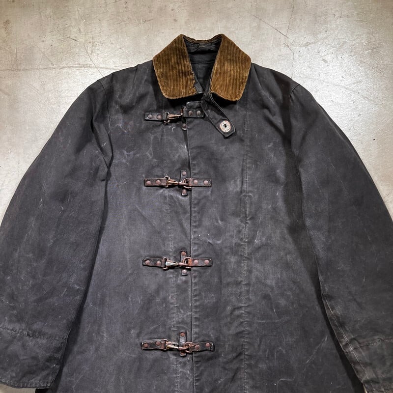 40's C.H.PETCH ファイヤーマンコート THE MODERN WATERPROOF COAT ...