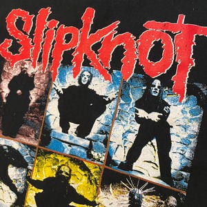 【DELTA MAGNUM WHIGHT】Slipknot  バンドTシャツ 2005年ツアーt バックプリント スリップノット Mサイズ US古着