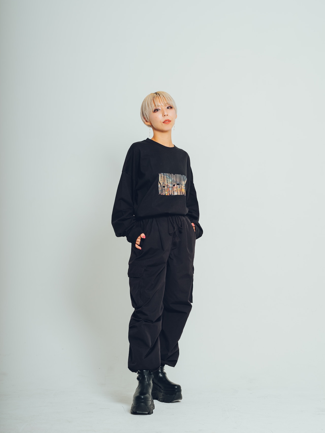 EURO PHOTO LONG SLEEVE T【SAXOPHONE】