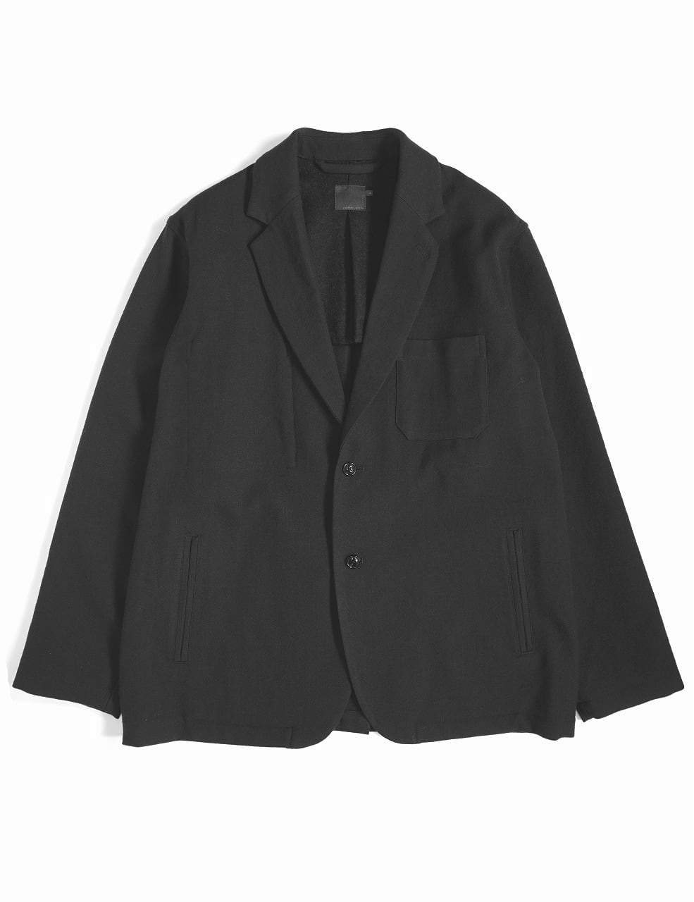 Virgin Wool Washed Twill Jacket