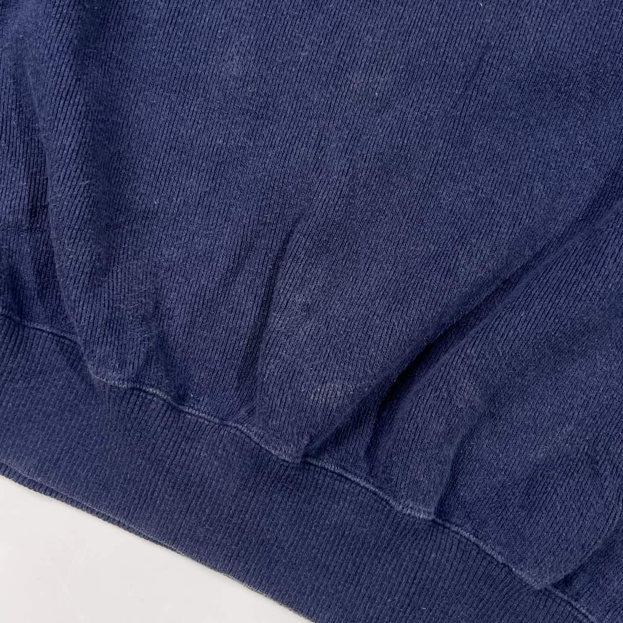 70s 80s VAN JAC ヴァンヂャケット バック アーチロゴ スウェット トレーナー L/ネイビー系 メンズ アイビー トラッド ビンテージ