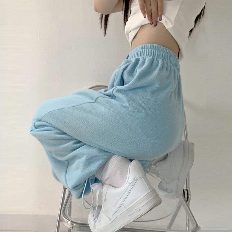 パンツ サマー薄手ハイウェストカジュアル 夏物 試着室76936054106