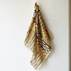 インドの草木染ブロックプリントバンダナ【46】