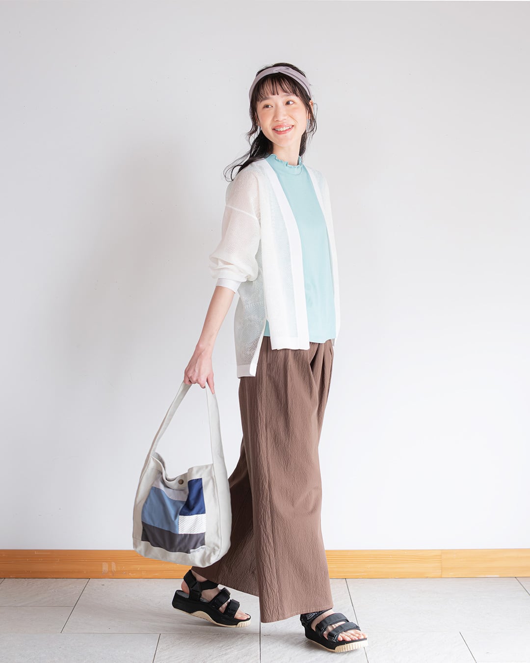 ワッフルカットカーディガン KBHE6171 | Keitto NORTHERNTRUCK LILASIC