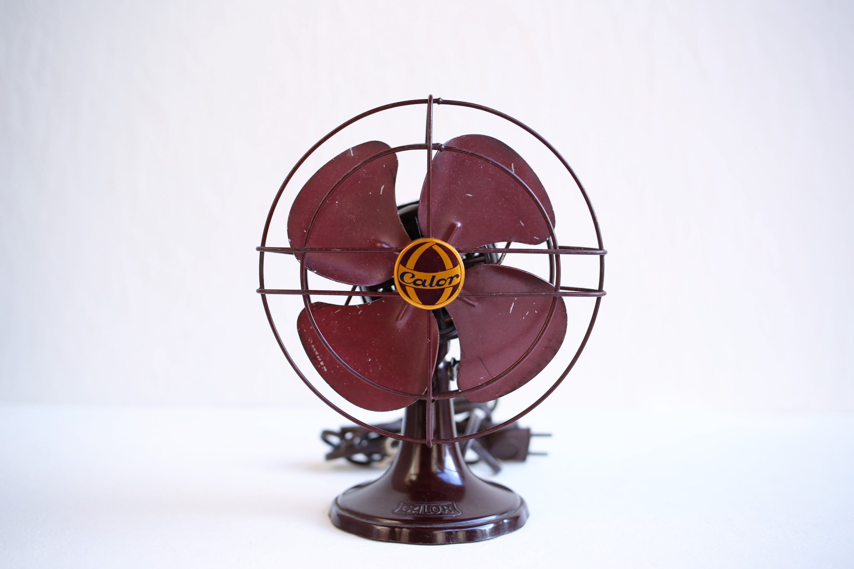 フランス アンティーク ヴィンテージ CALOR ミニ扇風機 ベークライト N