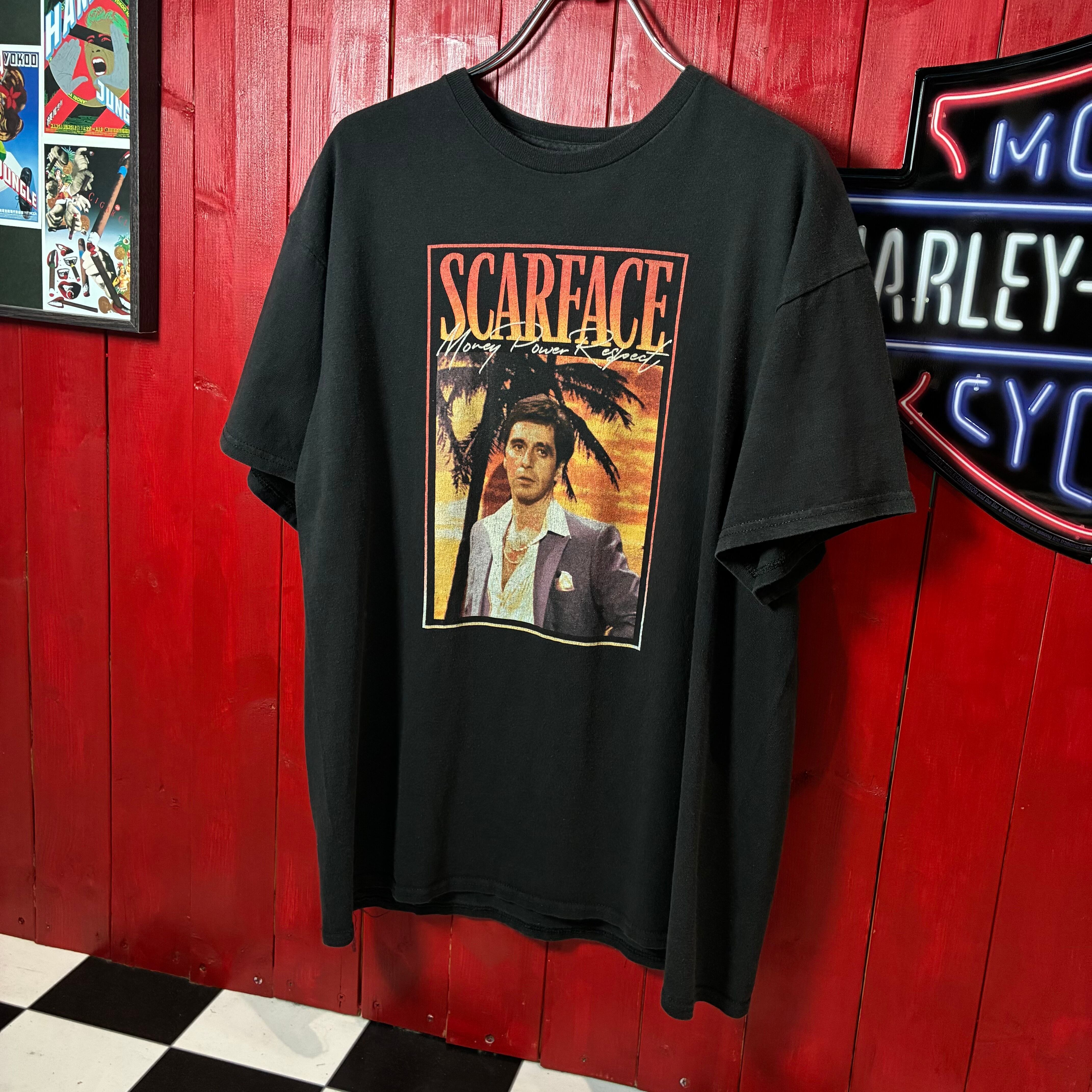 メキシコ製 SCARFACE オフィシャルムービーTシャツ 黒 スカーフェイス