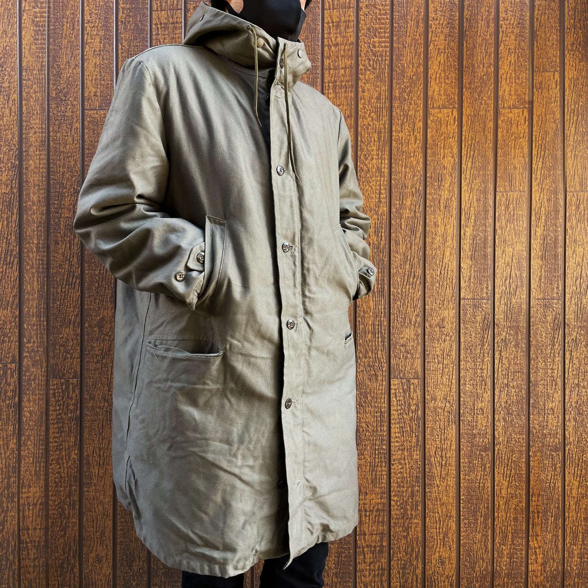 ［DEADSTOCK GERMAN ARMY LONG FIELD PARKA COAT］デッドストック ドイツ軍 ロングフィールドパーカー コート