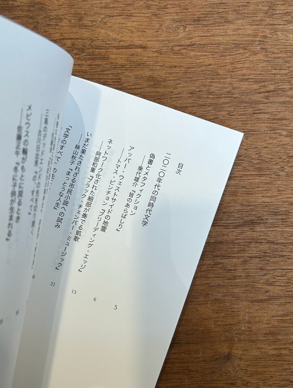 仲俣暁生『二〇二〇年代の同時代文学──戦争とディストピアを超えて