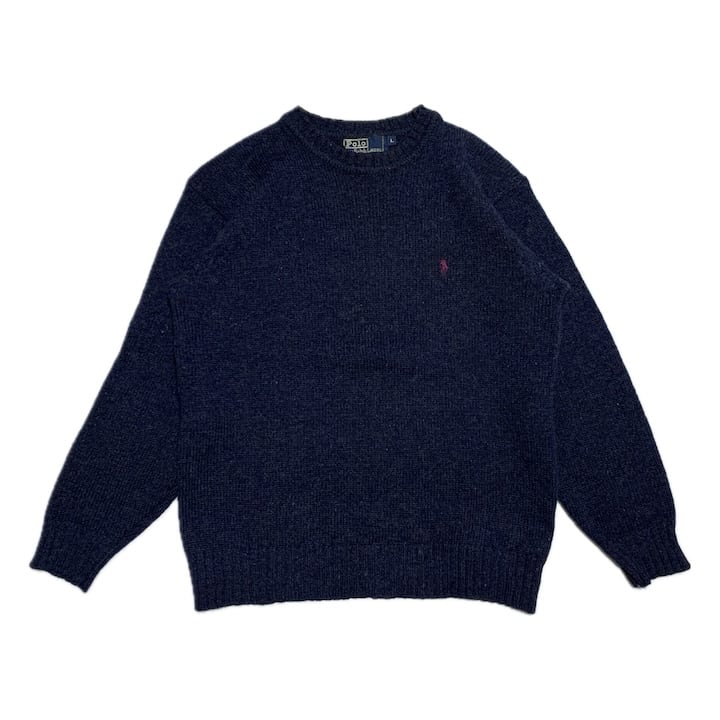 CHAPS/RALPH LAUREN/エルボーパッチ/セーター/コットン100%/サイズM