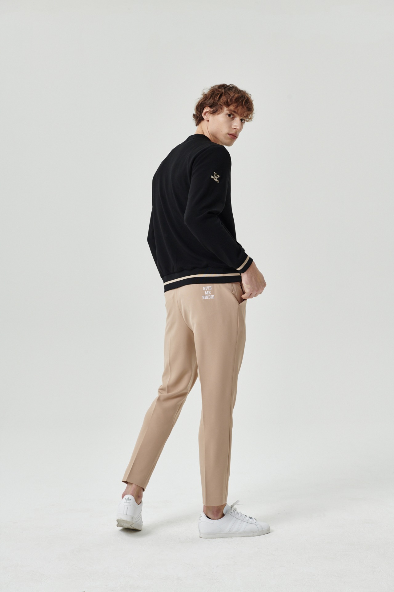 GOXO ゴーエックスオー ギブミーバディストレッチカーディガン ブラック