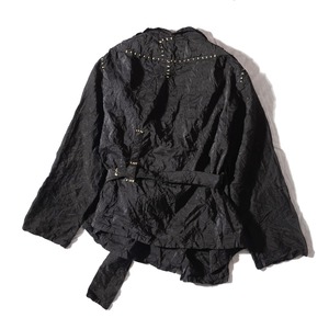 issei miyake winkled　 cache coeur  shirt jacket