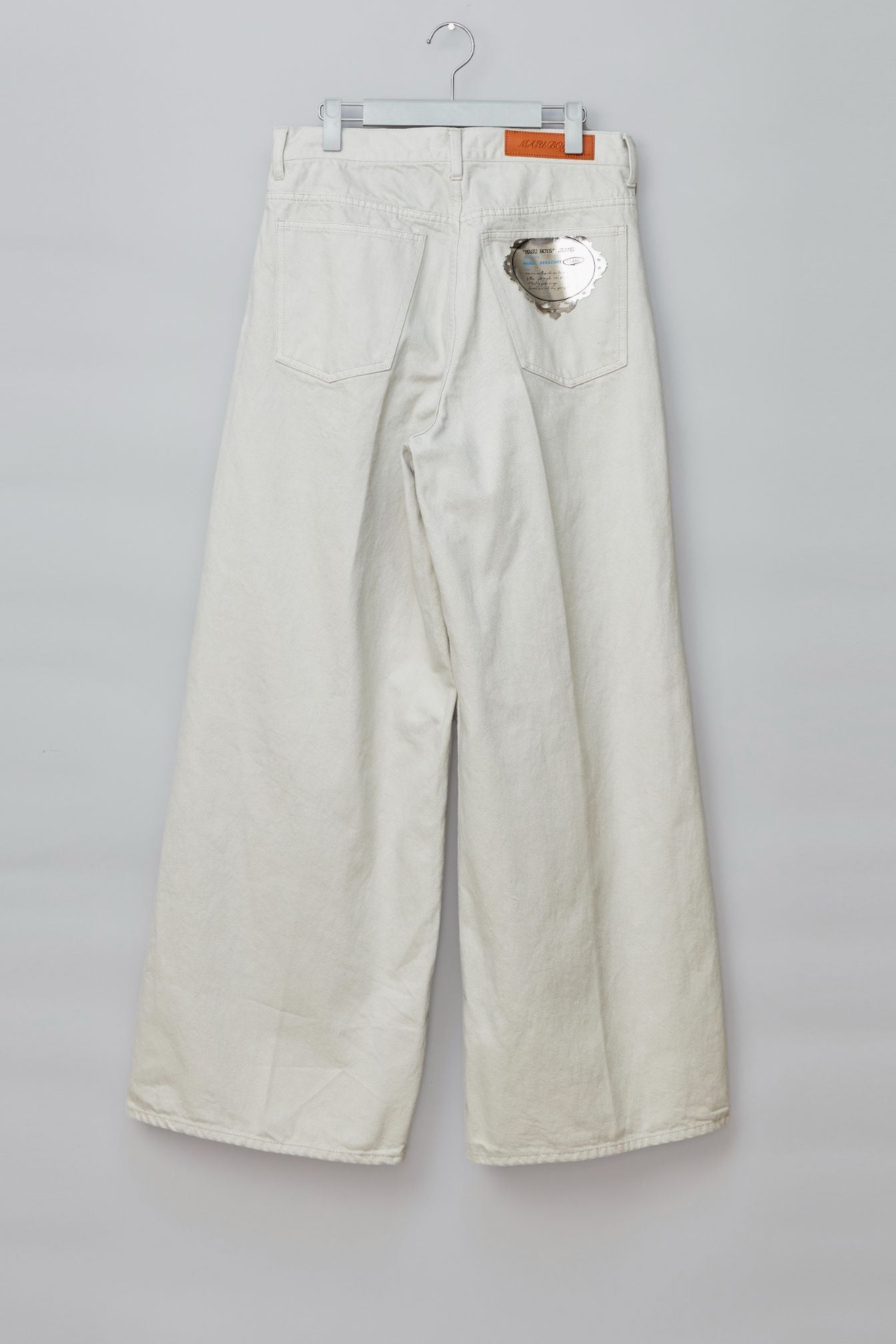 MASU BOYS BAGGY JEANS (GARMENT DYE)-MASU BOYS BAGGY JEANS (GARMENT 