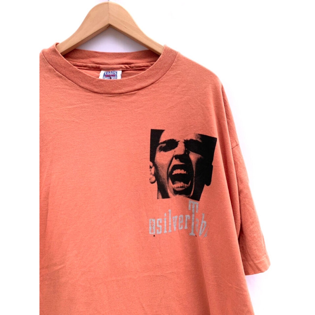 90s "DEAD STOCK" Silver Tab Tee MADE IN USA  Size XL_9