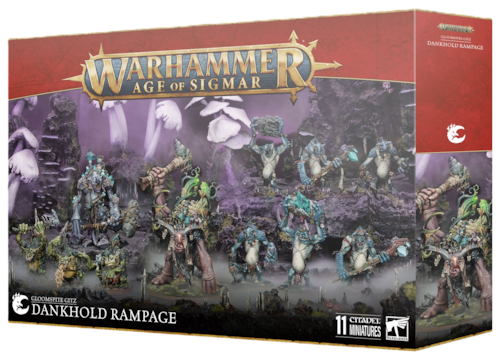 バトルフォース：グルームスパイト・ギット：ダンクホールドの大暴れ	GLOOMSPITE GITZ: DANKHOLD RAMPAGE