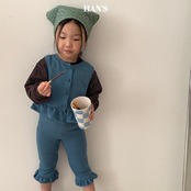 韓国子供服 / 26Autumn / 〖取寄〗Hans / コットンボーダーT / キッズ服 / ジュニア服 *XS~JM*