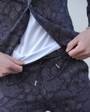 ORIGINAL PAISLEY SKINNY BLACK【BEL25-001B】