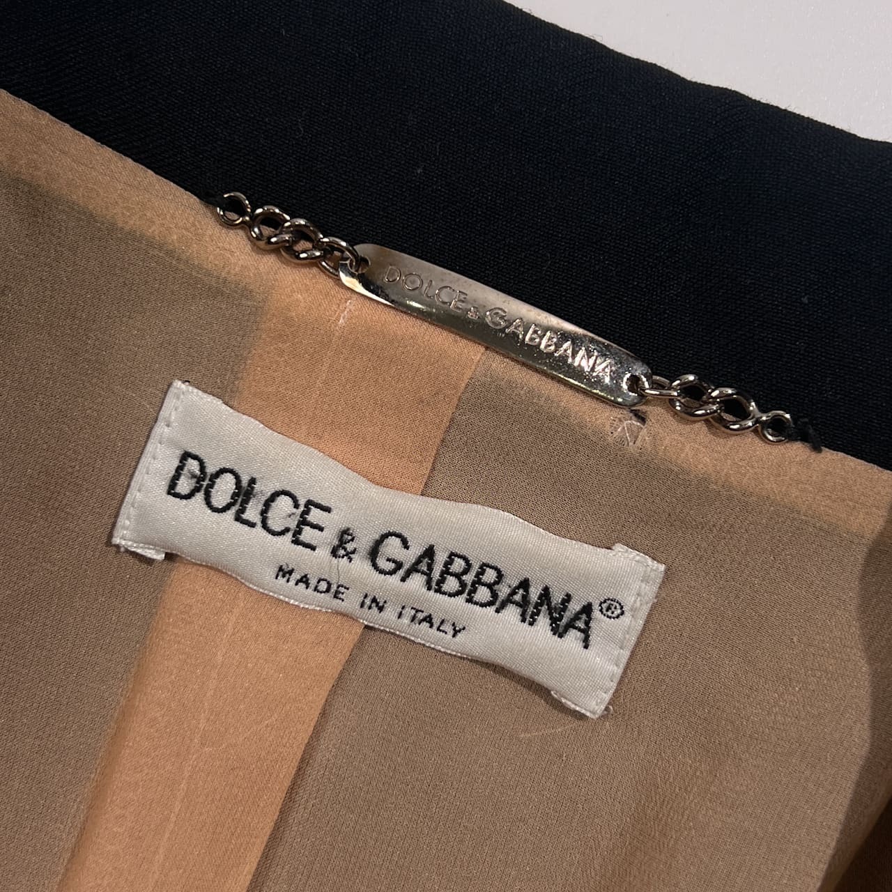 イタリア製 DOLCE&GABBANA ドルチェ＆ガッバーナ ジャケット 38 /ブラック レディース