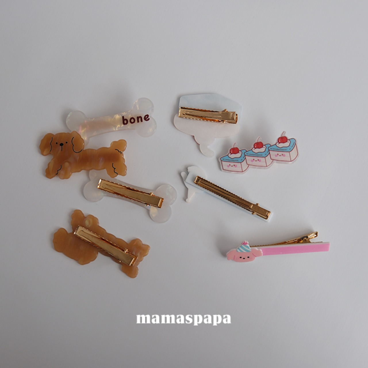 [MAMASPAPA] Dog Cake Pin Set-up / [마마스파파] 도그케잌핀세트
