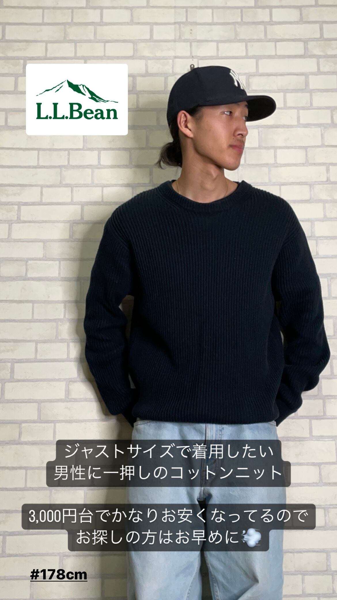 L.L.Bean ニット L（XL相当）厚手 状態良好 セーター | 古着屋OLDGREEN