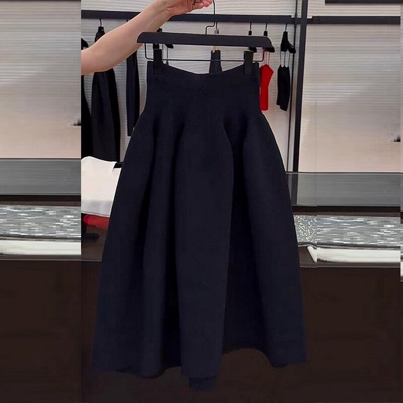 high waist hepburn skirt W00021