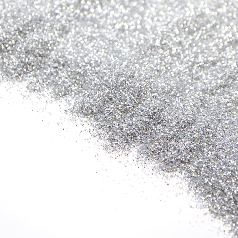 GLEAMS ラメフレーク ( シルバー ) ( 100g ) ( B0100 ) ラメパウダー
