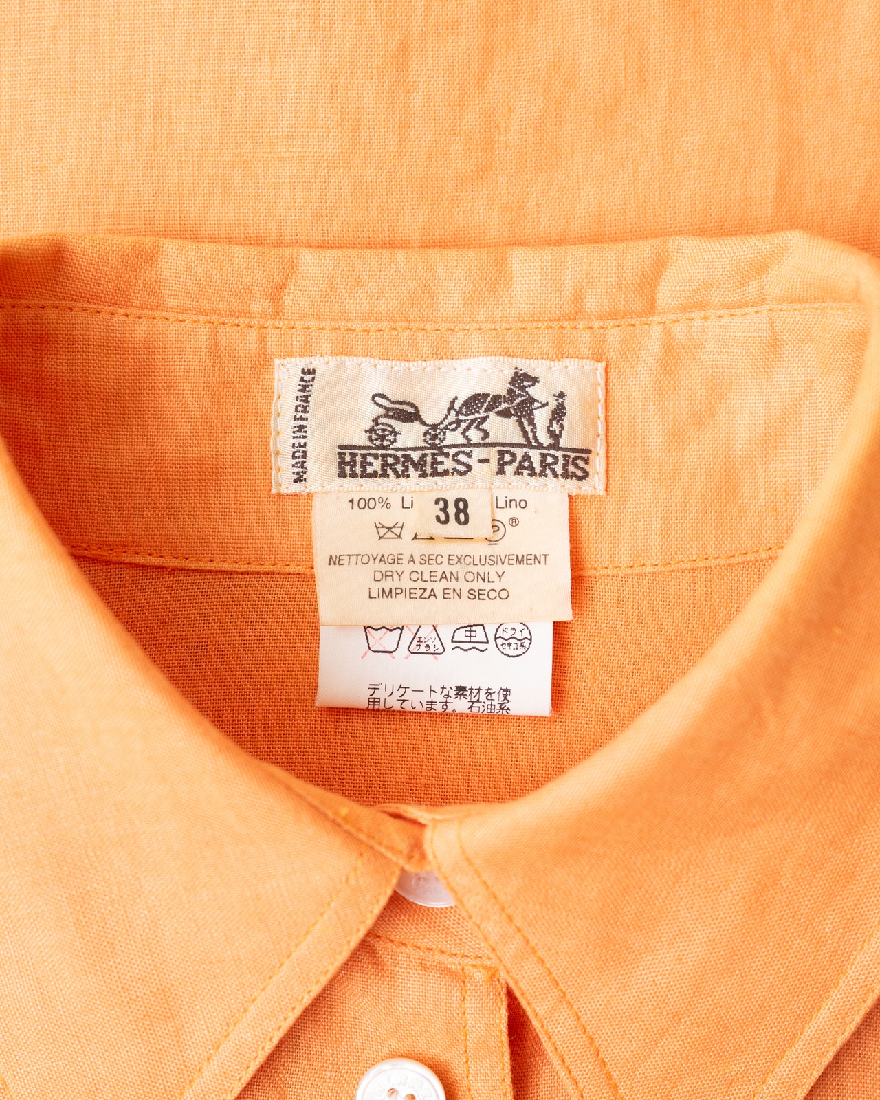 〈Hermès〉Linen Shirt